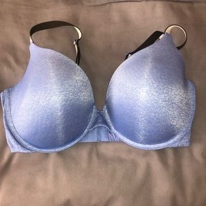 Blue Demi Bra
